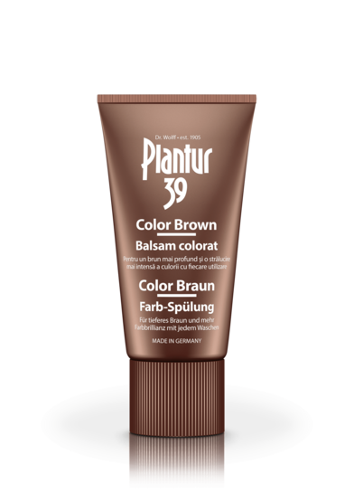 Plantur 39 Color Brown Balsam Colorat pentru o strălucire mai puternică a culorii